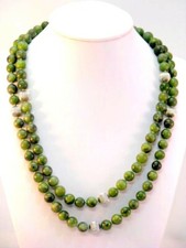 Achat Perlen Kette Collier mit