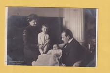 AK Großherzog Ernst Ludwig von Hessen und Familie