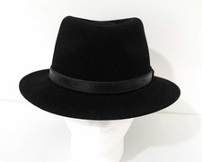 Stetson Herren Filz Hut Grösse M Schurwolle Crushable P140