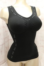 Schlankstütz Mieder R-Top Gr L 42/44 * CORSAGENSCHNÜRUNG * SCHWARZ * PU/BR SK 2