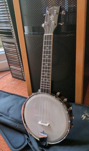 Goldfarbene ukulele banjo - goldfarbene,