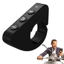 Motorrad Helm Headset Controller BT Drahtlose Fernbedienung Lenker Taste