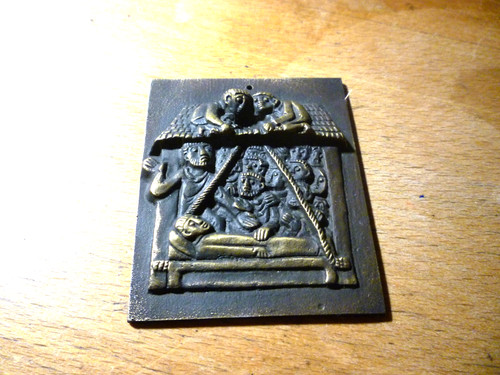 Bronze heiligenbild unbenutzt - bronze,