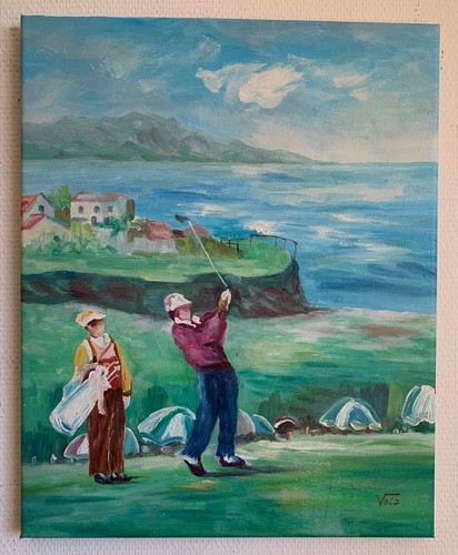 ölgemälde handgemalt - Ölgemälde,