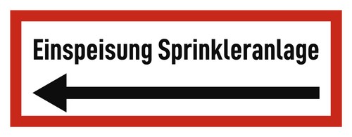 Einspeisung sprinkleranlage - sprinkleranlage,