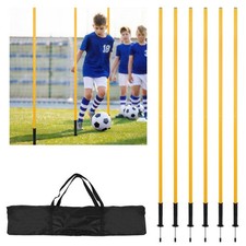 6x Slalomstangen Fußball Stangen Slalomtraining Traingsstangen 150/180cm