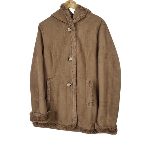 Jones wildlederimitat mantel - wildlederimitat,
