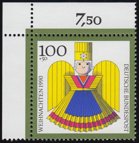 1487 rauschgoldengel 100 pf - 100+50,