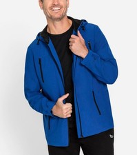 Catamaran Sports Herren Kapuzenjacke Softshelljacke Outdoorjacke blau NEU
