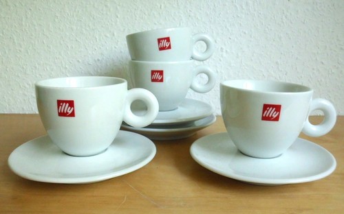 Illy tasse kaffeetasse - 4x,