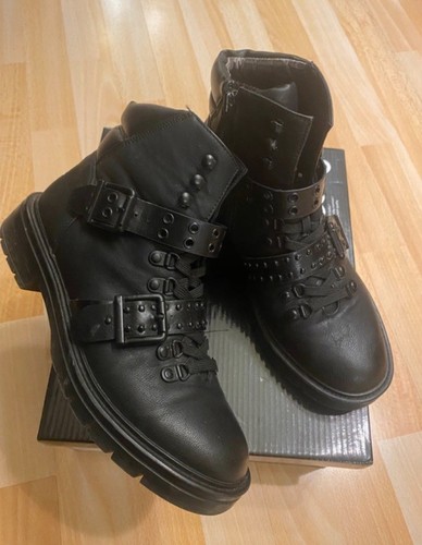 Damen boots stiefeletten - stiefeletten, mit