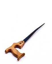 Antike Handsäge Fuchsschwanz mit Holzgriff Tischler Zimmermann | 42cm Länge