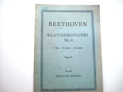 Beethoven klavierkonzert 4 - beethoven, n.