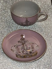 Königinnen Krone Bayern König Ludwig II. Teetasse + Untertasse