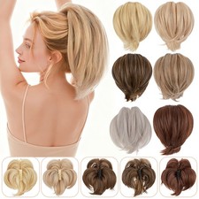 Metalldraht Kurz Haarteil Dutt