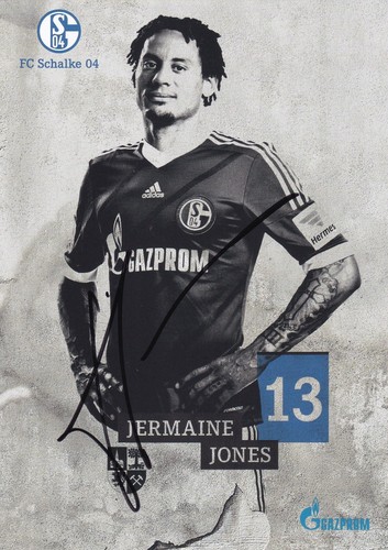 Jermaine jones autogrammkarte - jermaine,