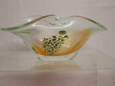 Obst Schale Bohemia Glass Hand