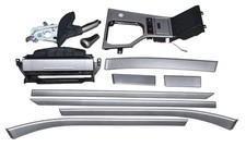 BMW E39 Dekorleisten Interieurleisten Zierleisten Gittergalvanik