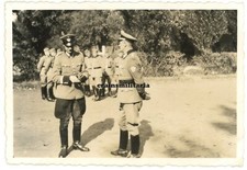 Orig. Foto Polizei Offiziere in Kaserne BERLIN Spandau 1940