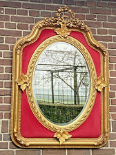 Wandspiegel Louis XVI Gold