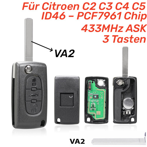 3taster 433mhz ask funk - 3taster,