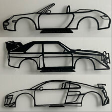 Auto Silhouetten 3D-Druck Deko