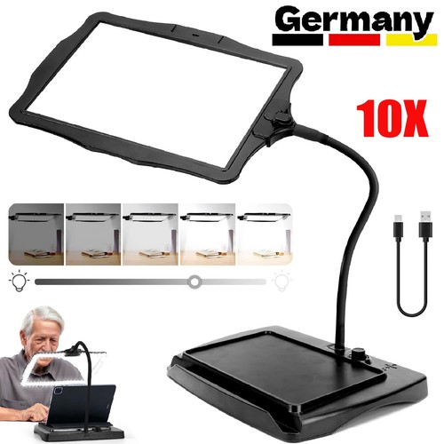 Lupe mit licht und - 2-in-1,