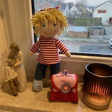 Haba Conni Puppe 30 cm Schule