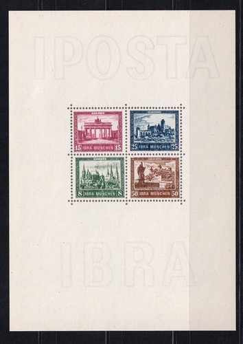 Vignettenblock zur ibra 1973 - vignettenblock,
