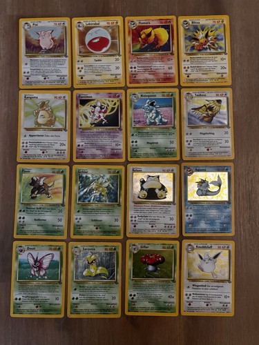 Pokemon dschungel set - pokemon, komplett