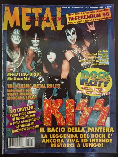 Metal shock rivista heavy - shock,