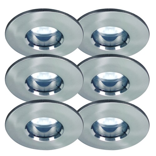 6er set einbauleuchten - einbauleuchten, inkl.6w