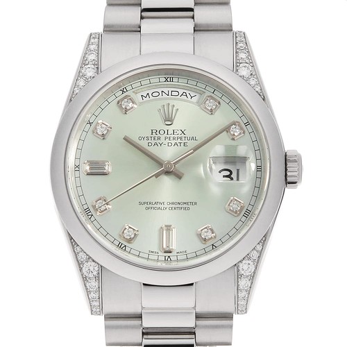 Rolex day date teppich diamond - rolex,