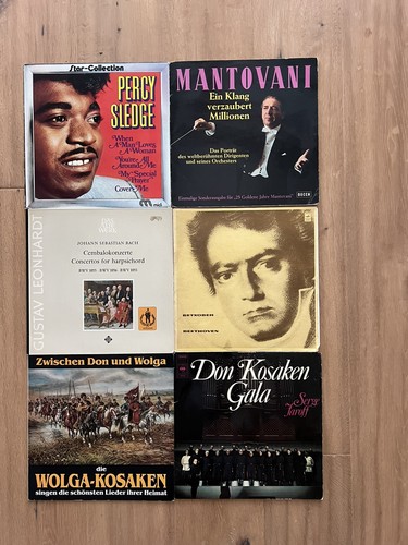 Konvolut von davon 1 - lp,,