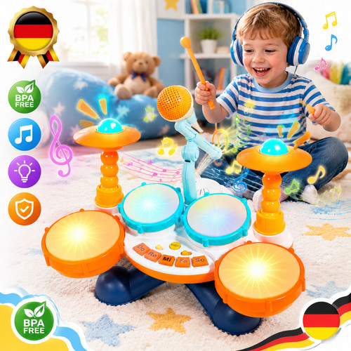 Schlagzeug set kinder - schlagzeug,