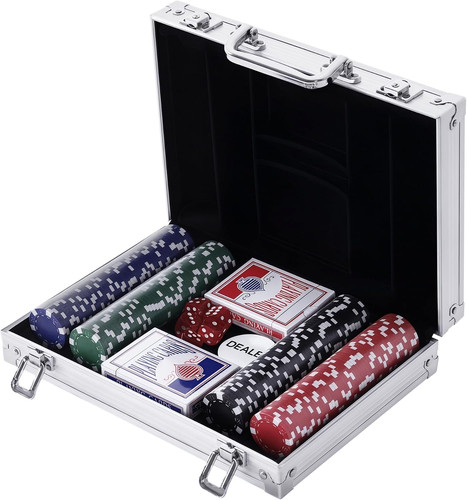 Homcom profi pokerkoffer - homcom,