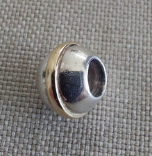 Original Pandora Charm Bicolor Silber 925 Gold 585 Saturn 790178