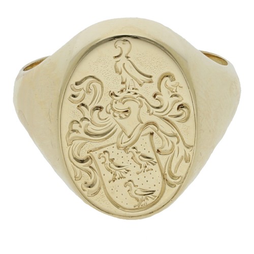 Siegelring 585 k gold - 585/,