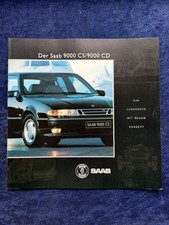 Saab 9000 CS 9000 CD Prospekt 1994