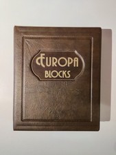 Europa Blocks Briefmarken Sammlung Sammlerbuch SELTEN!