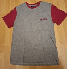 Brixton - T-Shirt - grau/rot -