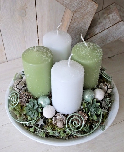 Adventskranz adventsgesteck - adventskranz,,
