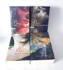 4 Bände Twilight Saga Biss zum ... Biss- Reihe von Stephenie Meyer Taschenbuch