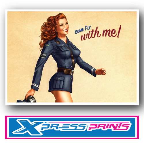 Vintage sexy pin - vintage, up