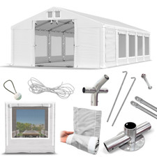 Partyzelt 5x10m Moskitonetz