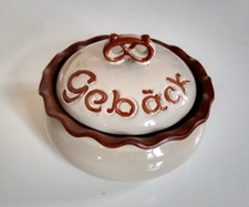 Keramik Gebäckdose