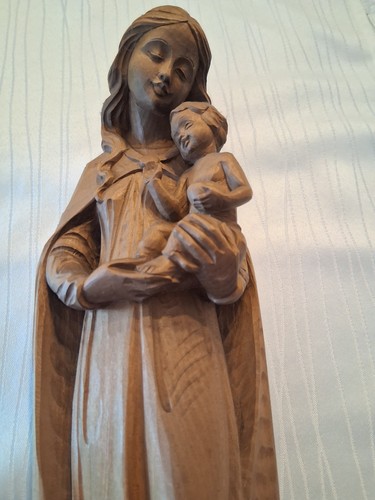 Madonna mit kind holz - madonna,