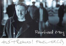 Reinhard Mey - Autogrammkarte mit Unterschrift - Nanga Parbat Album