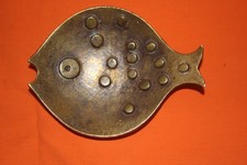 Walter Bosse / Herta Baller, Bronze Fisch Ascher Ashtray, Wien, Austria 1950-59