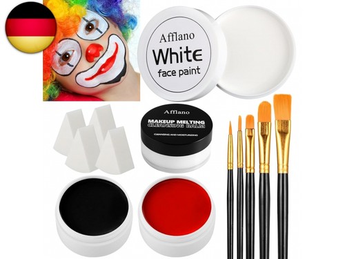 Halloween schminke schwarz - schminke,